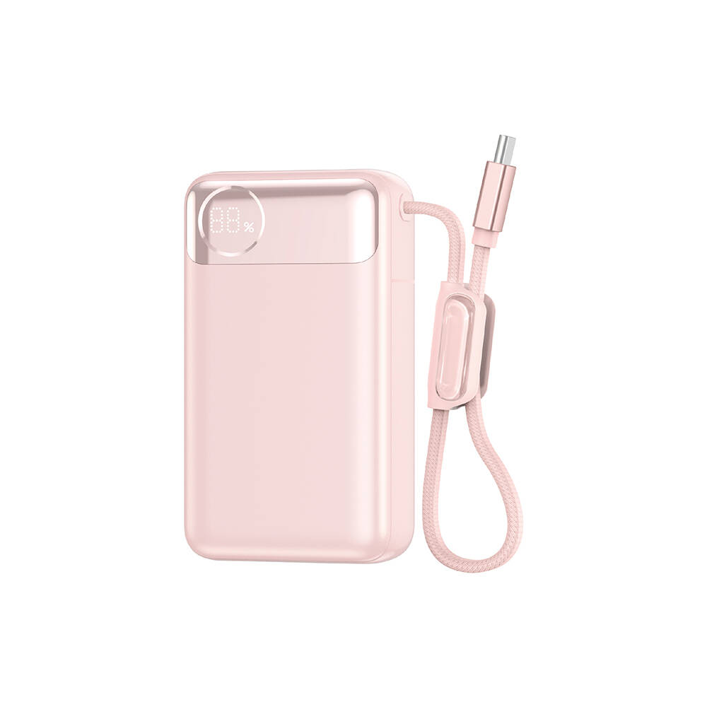 Wiwu T132 Power Plus Serisi Type-C Kablolu PD Powerbank 65W 12000mAh - 9