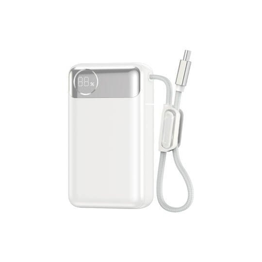 Wiwu T132 Power Plus Serisi Type-C Kablolu PD Powerbank 65W 12000mAh - 4