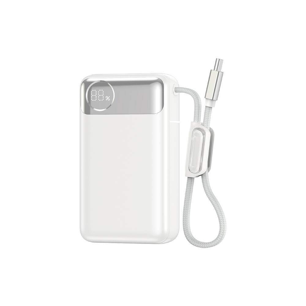 Wiwu T132 Power Plus Serisi Type-C Kablolu PD Powerbank 65W 12000mAh - 4