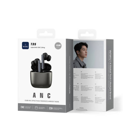 Wiwu T35 Hybrid ANCENC Teknolojili Kulak İçi Bluetooth Kulaklık v6.0 - 8