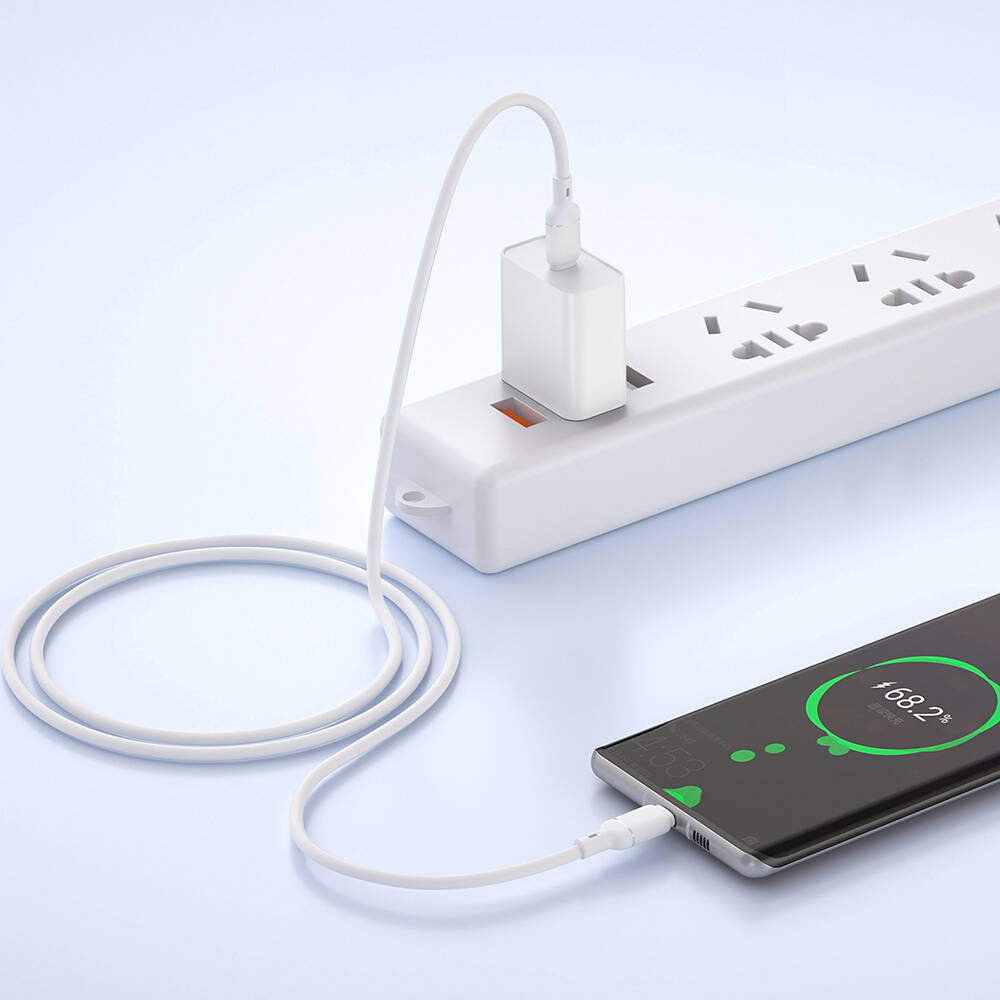 Wiwu Wi-C090 Stellar Serisi Type-C to Type-C Hızlı Şarj Özellikli PD Data ve Şarj Kablosu 60W 1M - 4