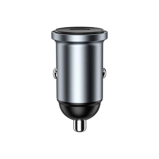 Wiwu Wi-CC030 Nano Lite Serisi Type-C + USB-A Hızlı Şarj Özellikli Akım Korumalı Araç Şarj Aleti PD ve QC3.0 35W - 5