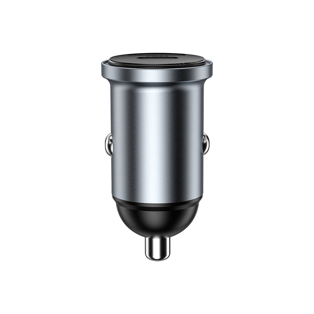 Wiwu Wi-CC030 Nano Lite Serisi Type-C + USB-A Hızlı Şarj Özellikli Akım Korumalı Araç Şarj Aleti PD ve QC3.0 35W - 5