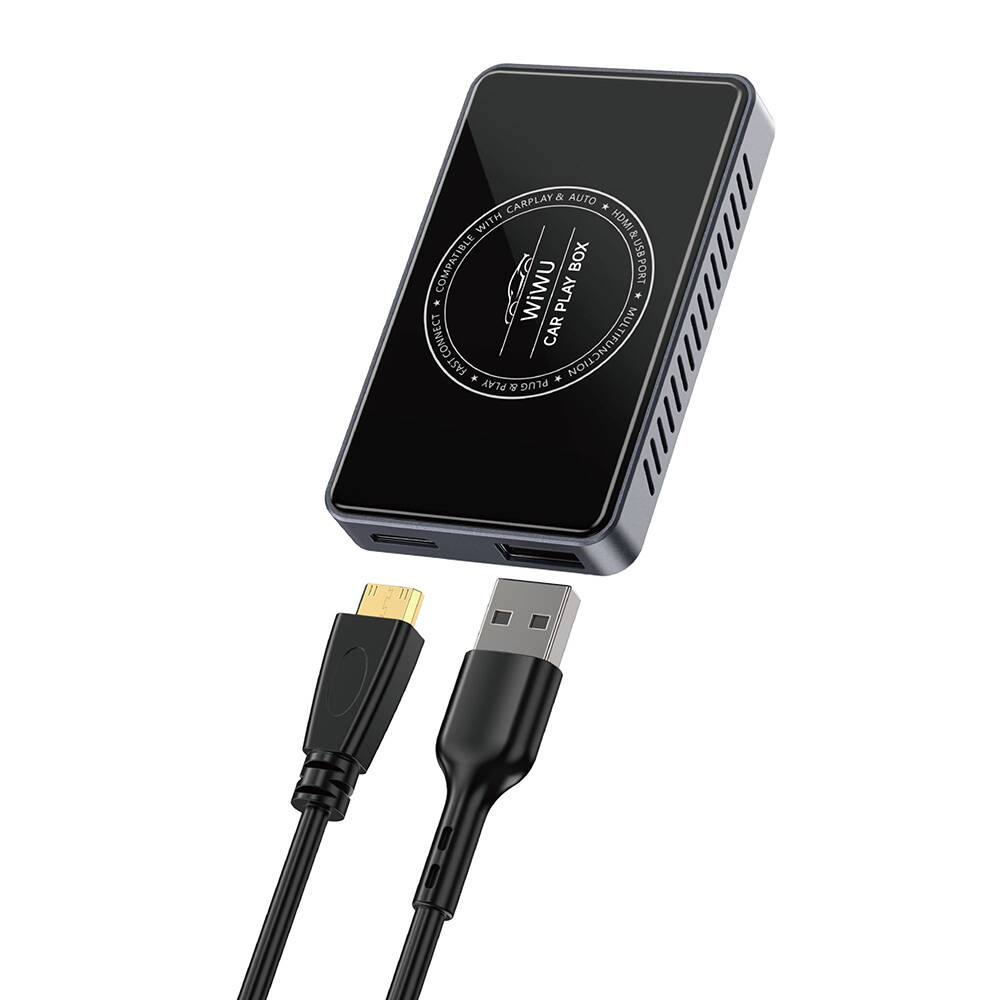 Wiwu Wi-CP004 HDMI Girişli Bölünmüş Ekran Özellikli CarPlay Wireless Adaptör 2.0 - 2