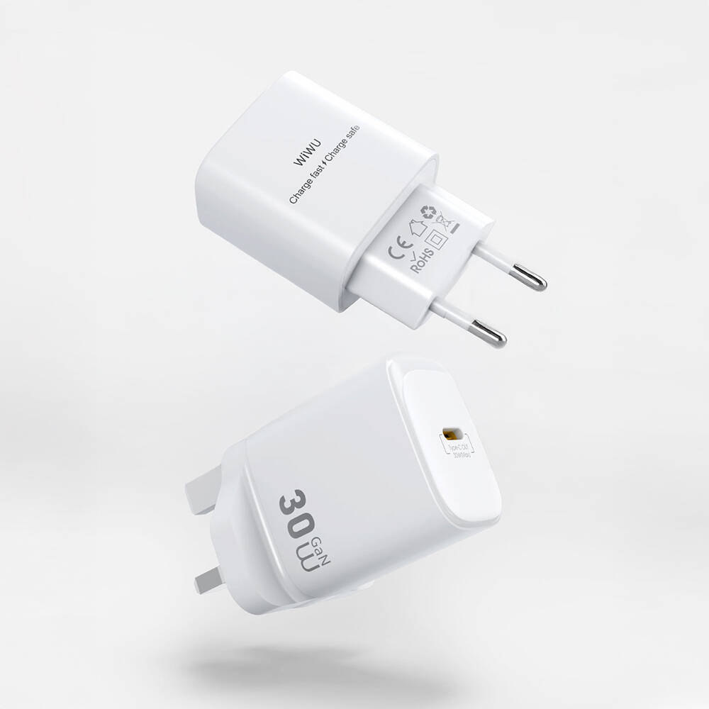 Wiwu Wi-G008 Essen Serisi GaN Tech PD Hızlı Şarj Özellikli Şarj Başlığı 30W - 7