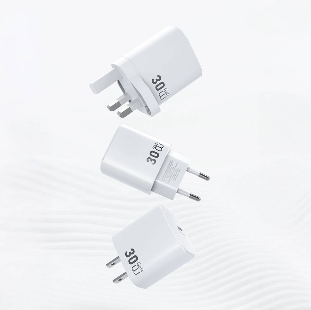 Wiwu Wi-G008 Essen Serisi GaN Tech PD Hızlı Şarj Özellikli Şarj Başlığı 30W - 8