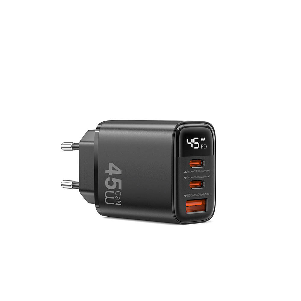 Wiwu Wi-G011 Firefly Serisi GaN Tech PD Hızlı Şarj Özellikli Şarj Başlığı 45W - 1