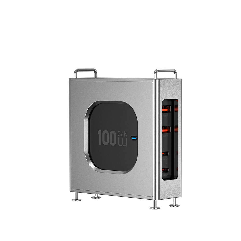 Wiwu Wi-G013 Warrior Serisi GaN Tech Hızlı Şarj Özellikli Şarj Başlığı 100W - 2