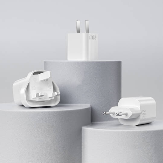 Wiwu Wi-G014 Cube Serisi GaN Tech PD Hızlı Şarj Özellikli Mini Şarj Başlığı 20W - 7