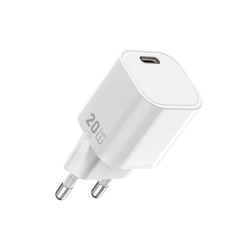 Wiwu Wi-G014 Cube Serisi GaN Tech PD Hızlı Şarj Özellikli Mini Şarj Başlığı 20W - 1