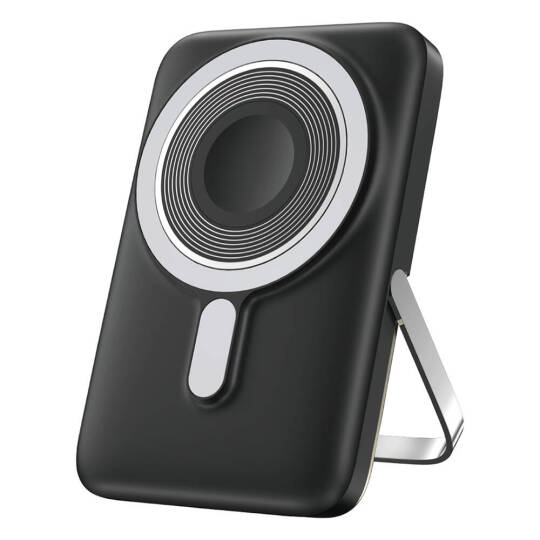 Wiwu Wi-P018 Elite Serisi Led Ekranlı M-safe Powerbank Wireless 15W 10000mAh Siyah