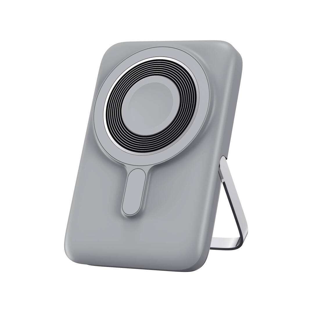 Wiwu Wi-P018 Elite Serisi Led Ekranlı M-safe Powerbank Wireless 15W 10000mAh - 1