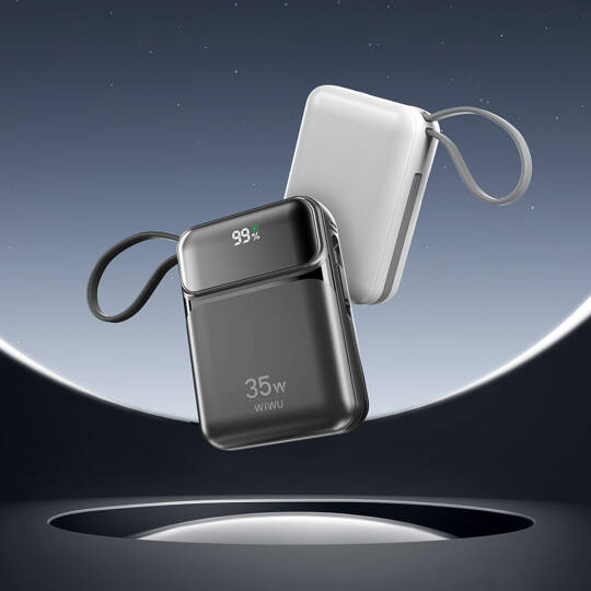 Wiwu Wi-P052 Galaxy Serisi Type-C Lightning Çıkışlı Taşınabilir Powerbank PD 35W 10000mAh - 14