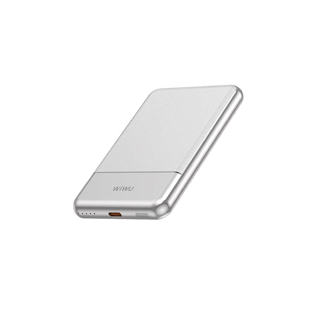 Wiwu Wi-P088 LED Işık Göstergeli PD 20W Kablosuz Powerbank 5000mAh 15W - 3