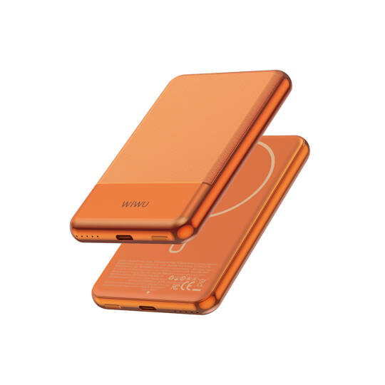 Wiwu Wi-P088 LED Işık Göstergeli PD 20W Kablosuz Powerbank 5000mAh 15W - 7