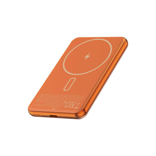 Wiwu Wi-P088 LED Işık Göstergeli PD 20W Kablosuz Powerbank 5000mAh 15W - 8