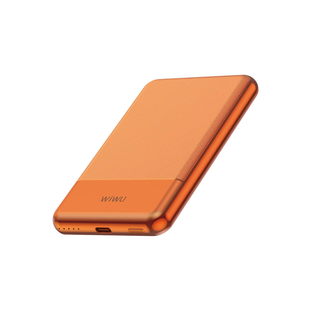 Wiwu Wi-P088 LED Işık Göstergeli PD 20W Kablosuz Powerbank 5000mAh 15W - 1
