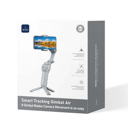Wiwu Wi-SE017 3-Axis Yapay Zeka Destekli Çok Fonksiyonlu El Tipi Gimbal Stabilizatör - 7