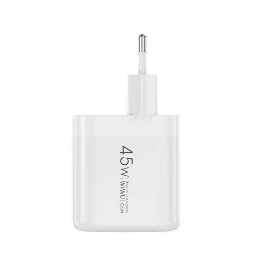Wiwu Wi-U035 GaN Tech PD Hızlı Şarj Özellikli QC 3.0 Şarj Başlığı 45W - 2