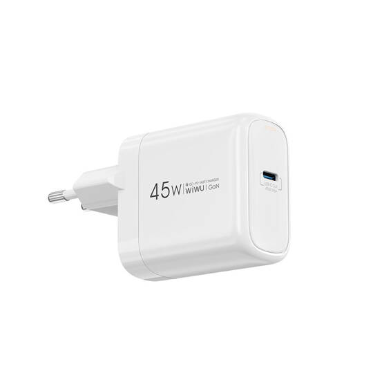 Wiwu Wi-U035 GaN Tech PD Hızlı Şarj Özellikli QC 3.0 Şarj Başlığı 45W - 4