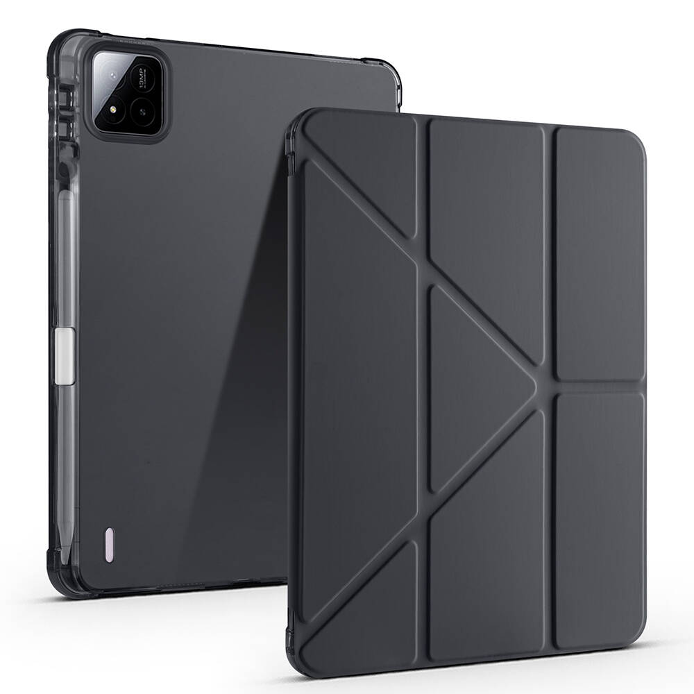 Xiaomi Pad 7 Kılıf Zore Tri Folding Kalem Bölmeli Standlı Kılıf - 8