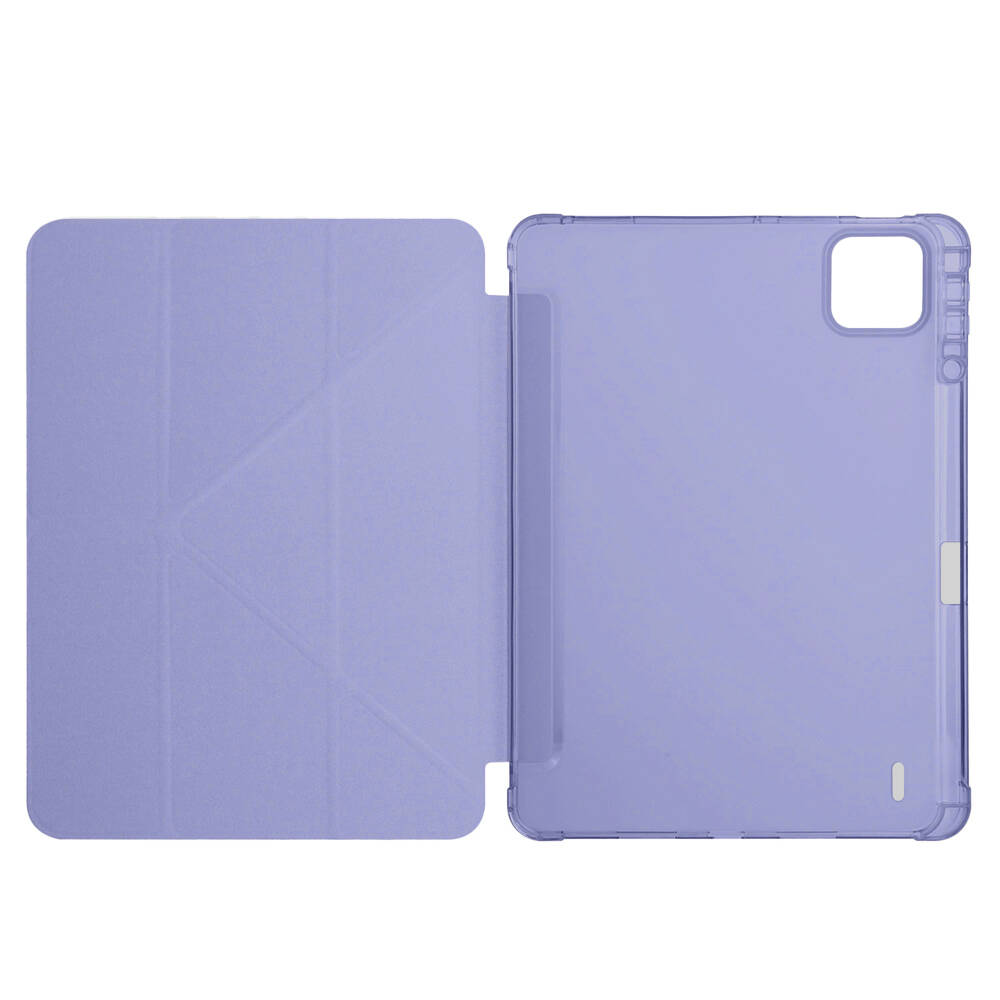 Xiaomi Pad 7 Kılıf Zore Tri Folding Kalem Bölmeli Standlı Kılıf - 10