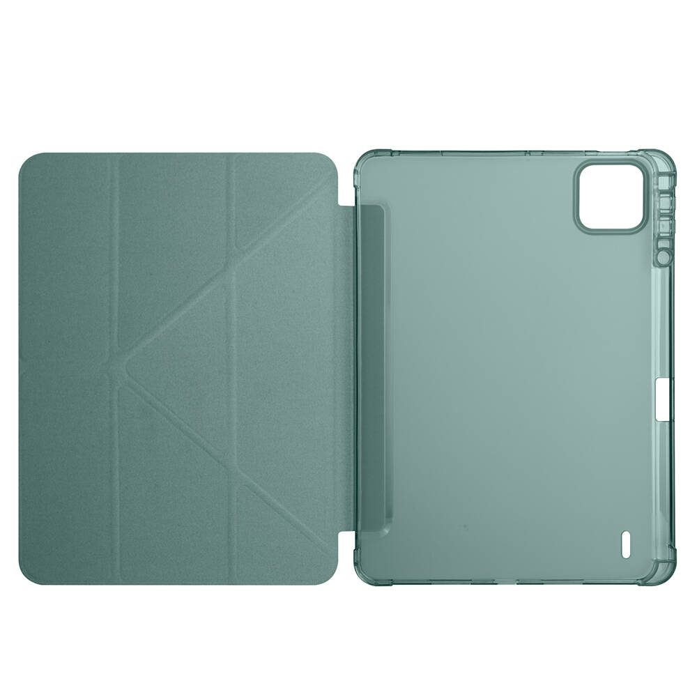 Xiaomi Pad 7 Kılıf Zore Tri Folding Kalem Bölmeli Standlı Kılıf - 22