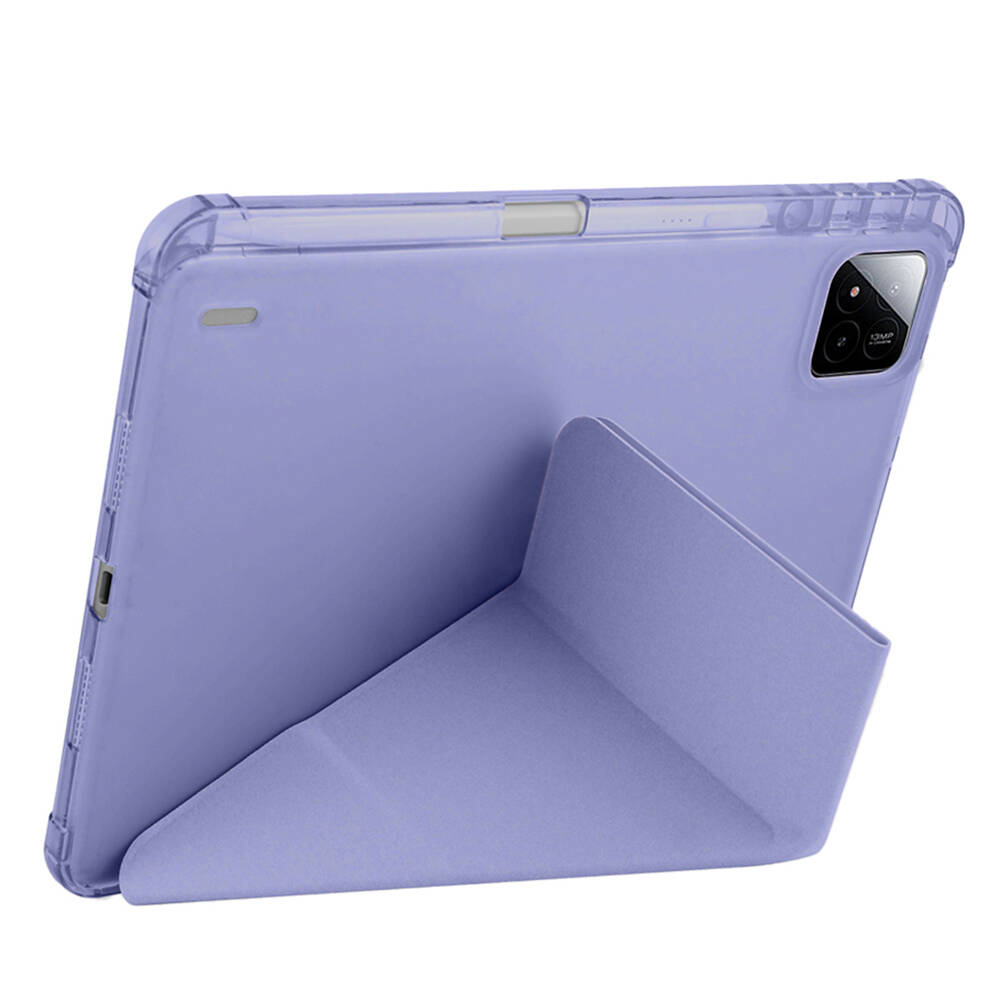 Xiaomi Pad 7 Pro Kılıf Zore Tri Folding Kalem Bölmeli Standlı Kılıf - 10