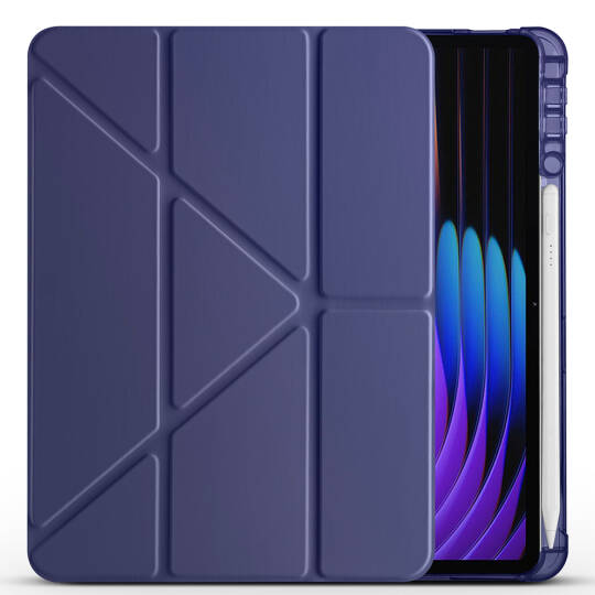 Xiaomi Pad 7 Pro Kılıf Zore Tri Folding Kalem Bölmeli Standlı Kılıf - 11