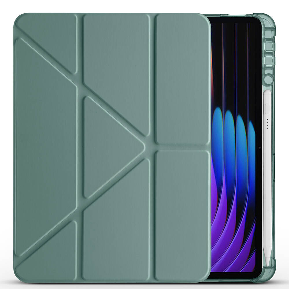 Xiaomi Pad 7 Pro Kılıf Zore Tri Folding Kalem Bölmeli Standlı Kılıf - 12