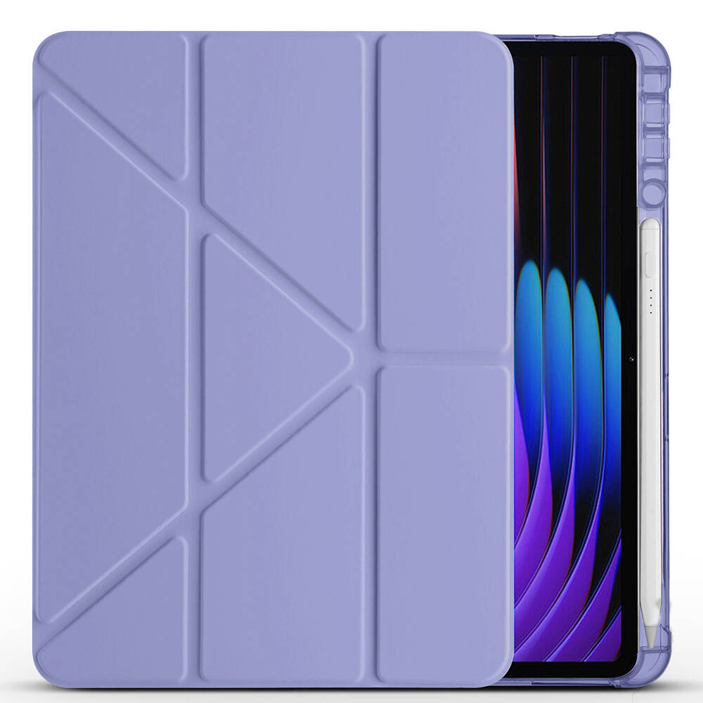 Xiaomi Pad 7 Pro Kılıf Zore Tri Folding Kalem Bölmeli Standlı Kılıf - 14