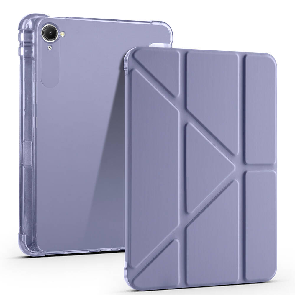 Xiaomi Redmi K Pad Kılıf Zore Tri Folding Kalem Bölmeli Standlı Kılıf - 8