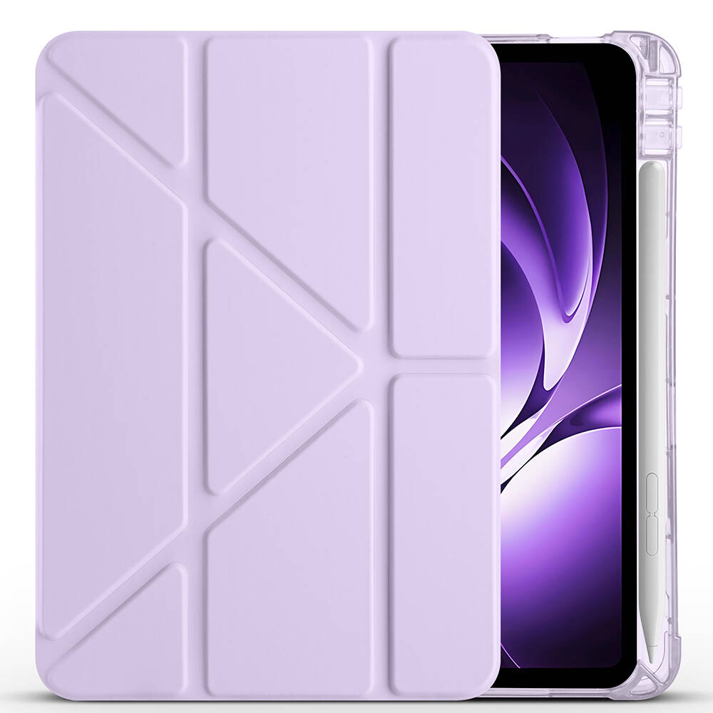 Xiaomi Redmi K Pad Kılıf Zore Tri Folding Kalem Bölmeli Standlı Kılıf - 11