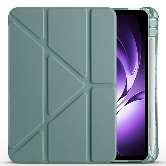 Xiaomi Redmi K Pad Kılıf Zore Tri Folding Kalem Bölmeli Standlı Kılıf - 12
