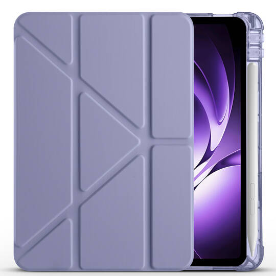 Xiaomi Redmi K Pad Kılıf Zore Tri Folding Kalem Bölmeli Standlı Kılıf - 13