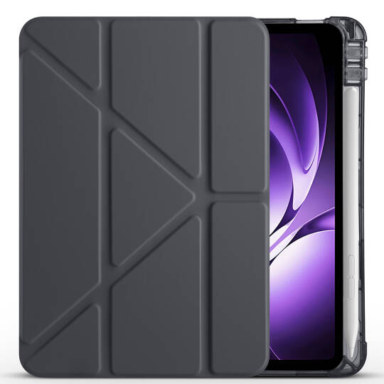 Xiaomi Redmi K Pad Kılıf Zore Tri Folding Kalem Bölmeli Standlı Kılıf - 15