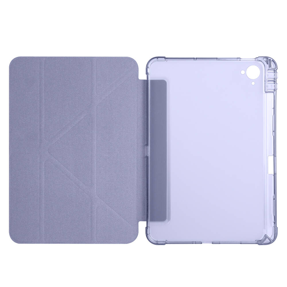 Xiaomi Redmi K Pad Kılıf Zore Tri Folding Kalem Bölmeli Standlı Kılıf - 16