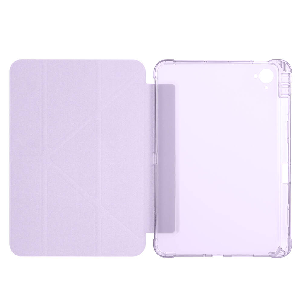 Xiaomi Redmi K Pad Kılıf Zore Tri Folding Kalem Bölmeli Standlı Kılıf - 21