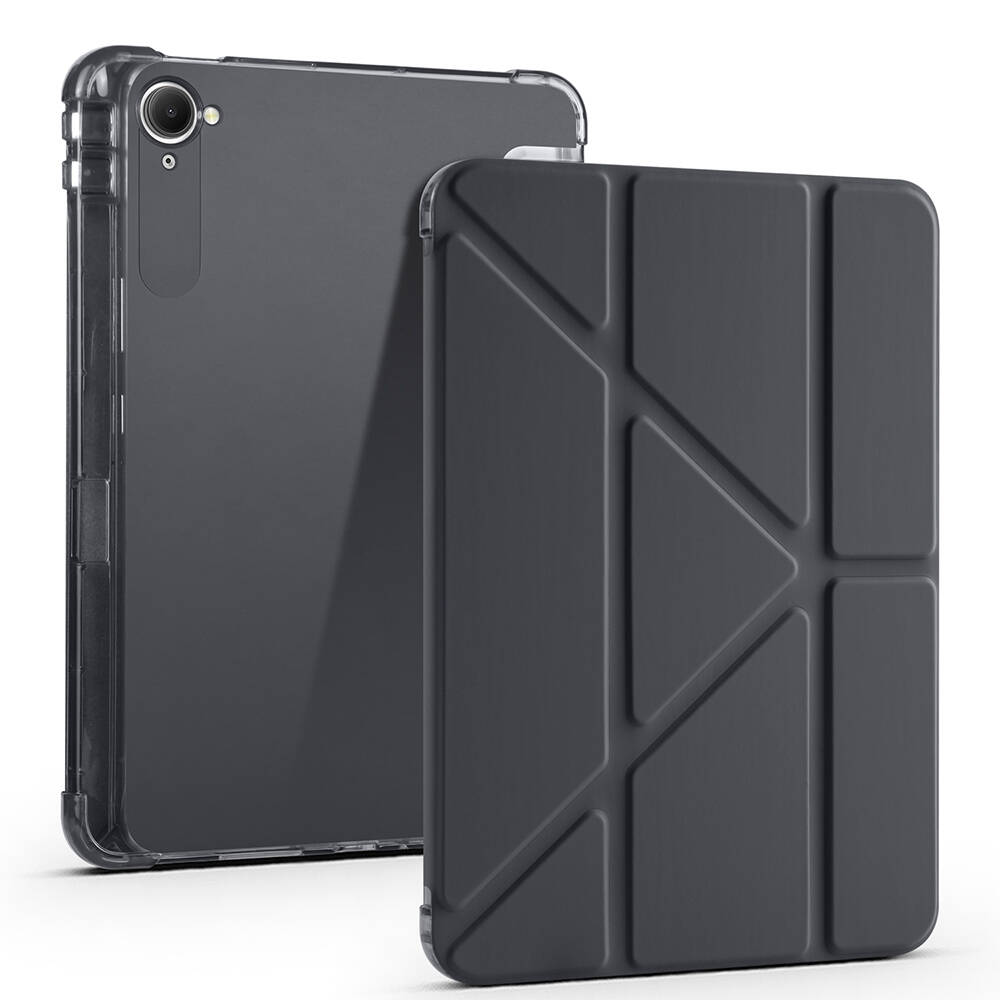 Xiaomi Redmi K Pad Kılıf Zore Tri Folding Kalem Bölmeli Standlı Kılıf - 7