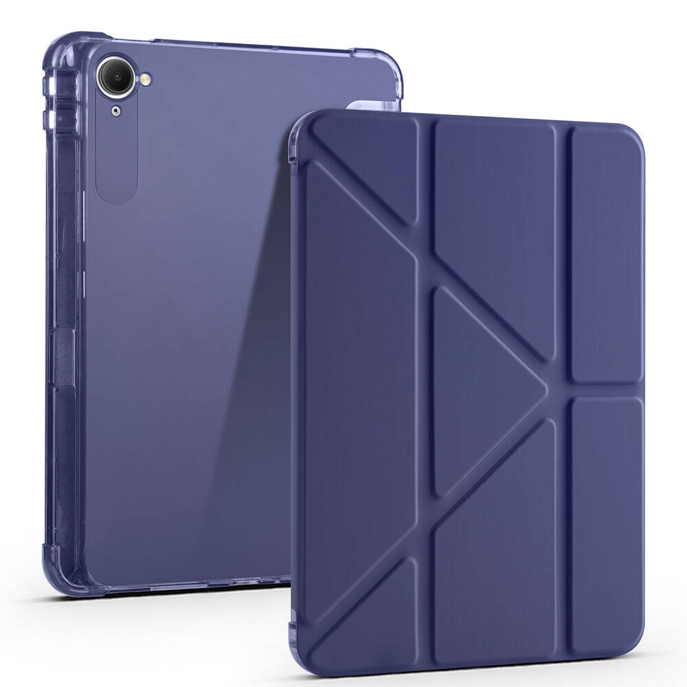 Xiaomi Redmi K Pad Kılıf Zore Tri Folding Kalem Bölmeli Standlı Kılıf - 3