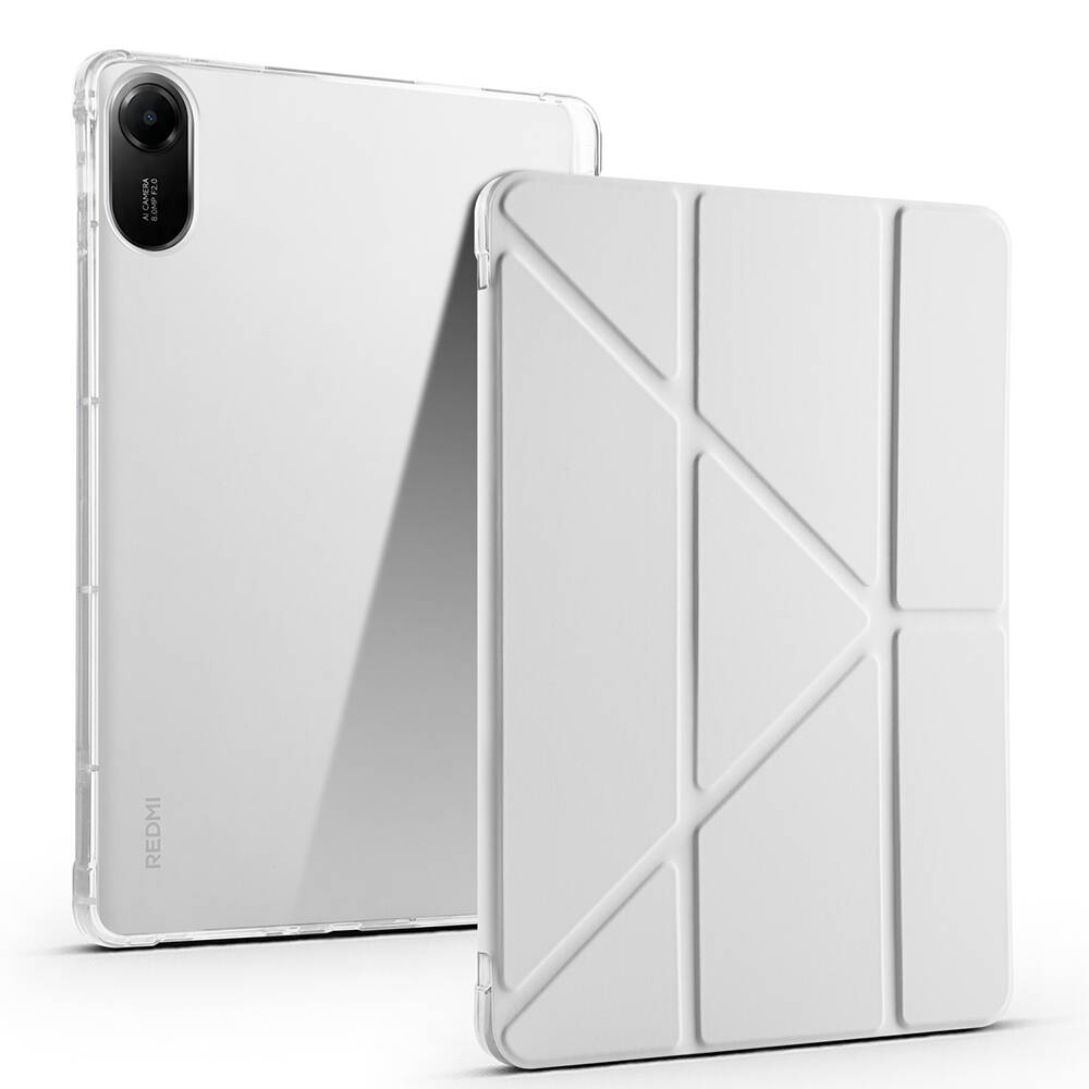 Xiaomi Redmi Pad 2 Kılıf Zore Tri Folding Kalem Bölmeli Standlı Kılıf - 7