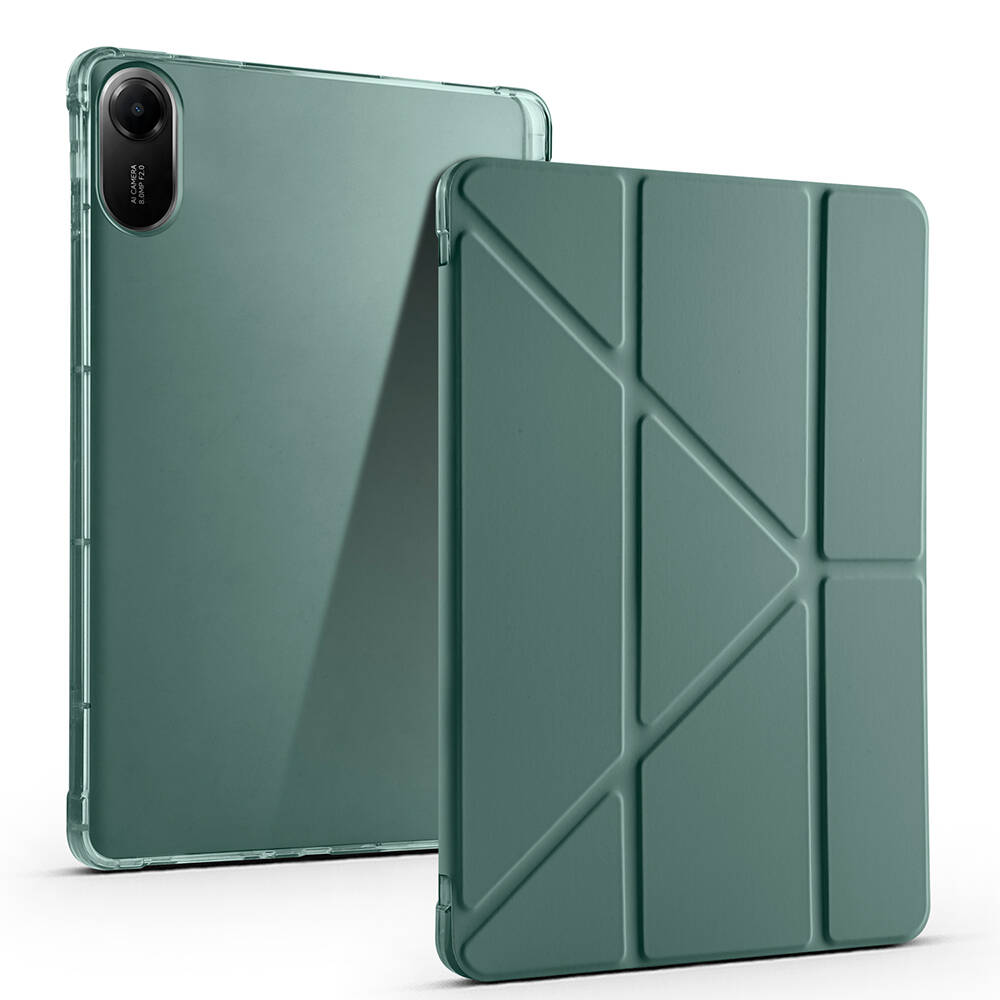 Xiaomi Redmi Pad 2 Kılıf Zore Tri Folding Kalem Bölmeli Standlı Kılıf - 3