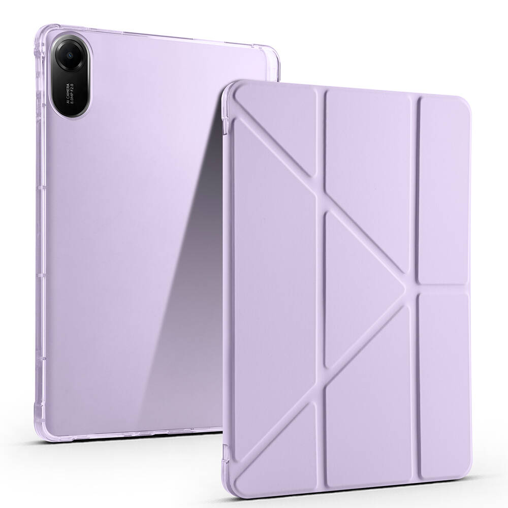 Xiaomi Redmi Pad 2 Kılıf Zore Tri Folding Kalem Bölmeli Standlı Kılıf - 2