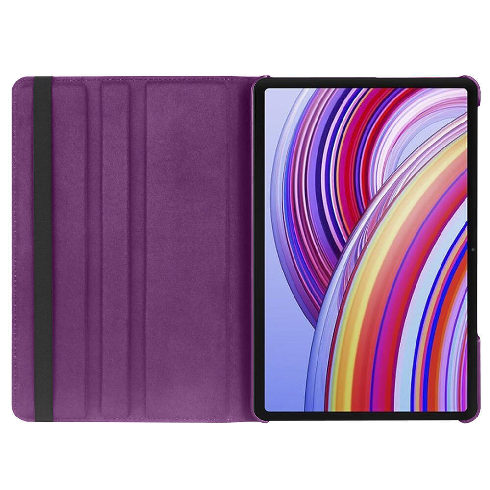 Xiaomi Redmi Pad Pro Zore Dönebilen Standlı Kılıf - 19