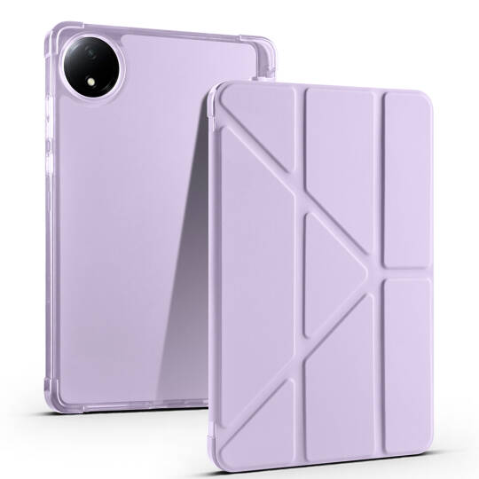 Xiaomi Redmi Pad SE 8.7 Kılıf Zore Tri Folding Kalem Bölmeli Standlı Kılıf - 8