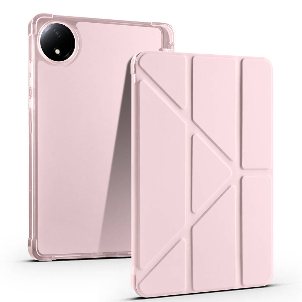 Xiaomi Redmi Pad SE 8.7 Kılıf Zore Tri Folding Kalem Bölmeli Standlı Kılıf - 5