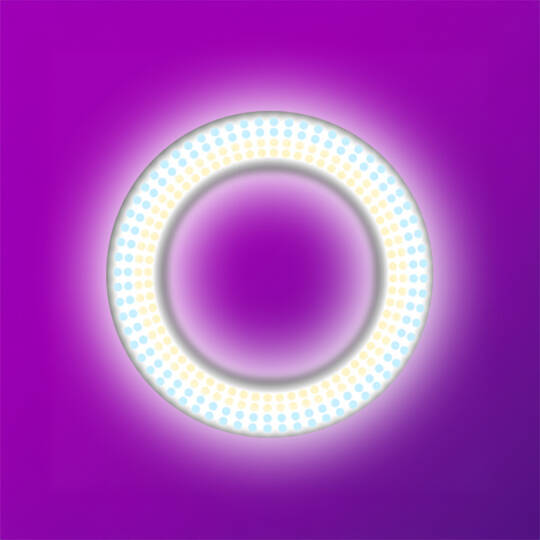 Zore LJJ22 RGB Light 56cm Işıklı Telefon Tutucu Ring Light - 4