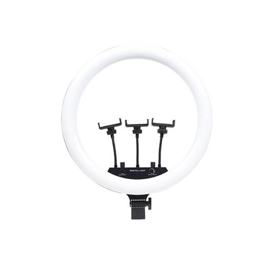 Zore MJ-18 Uzaktan Kumandalı 45cm Işıklı Telefon Tutucu Ring Light - 2
