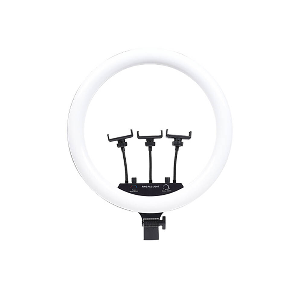 Zore MJ-18 Uzaktan Kumandalı 45cm Işıklı Telefon Tutucu Ring Light - 2