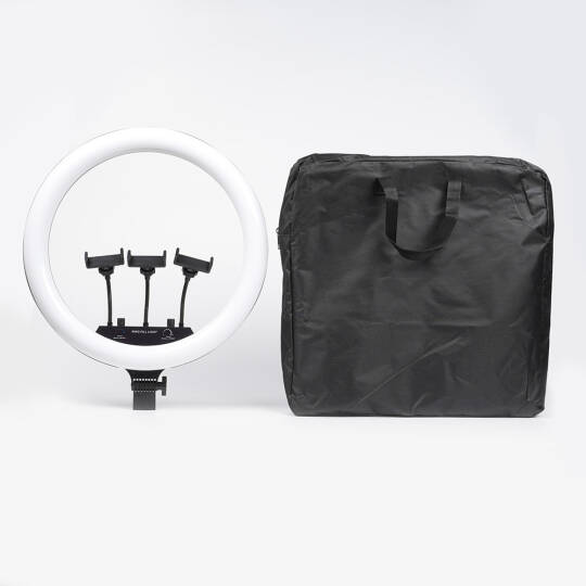 Zore MJ-18 Uzaktan Kumandalı 45cm Işıklı Telefon Tutucu Ring Light - 6